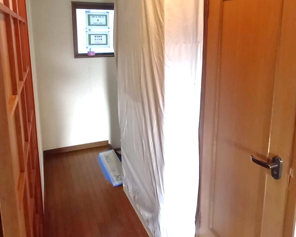 洗面所の施工前